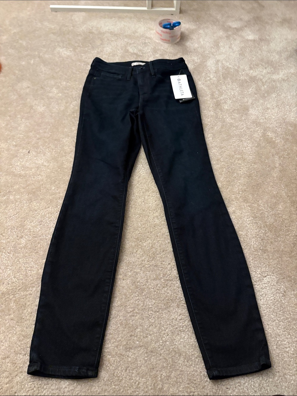 NWT Athelta Sculptek skinny jean overdye wash